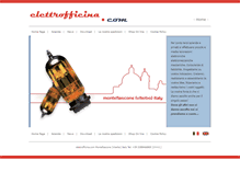 Tablet Screenshot of elettrofficina.com